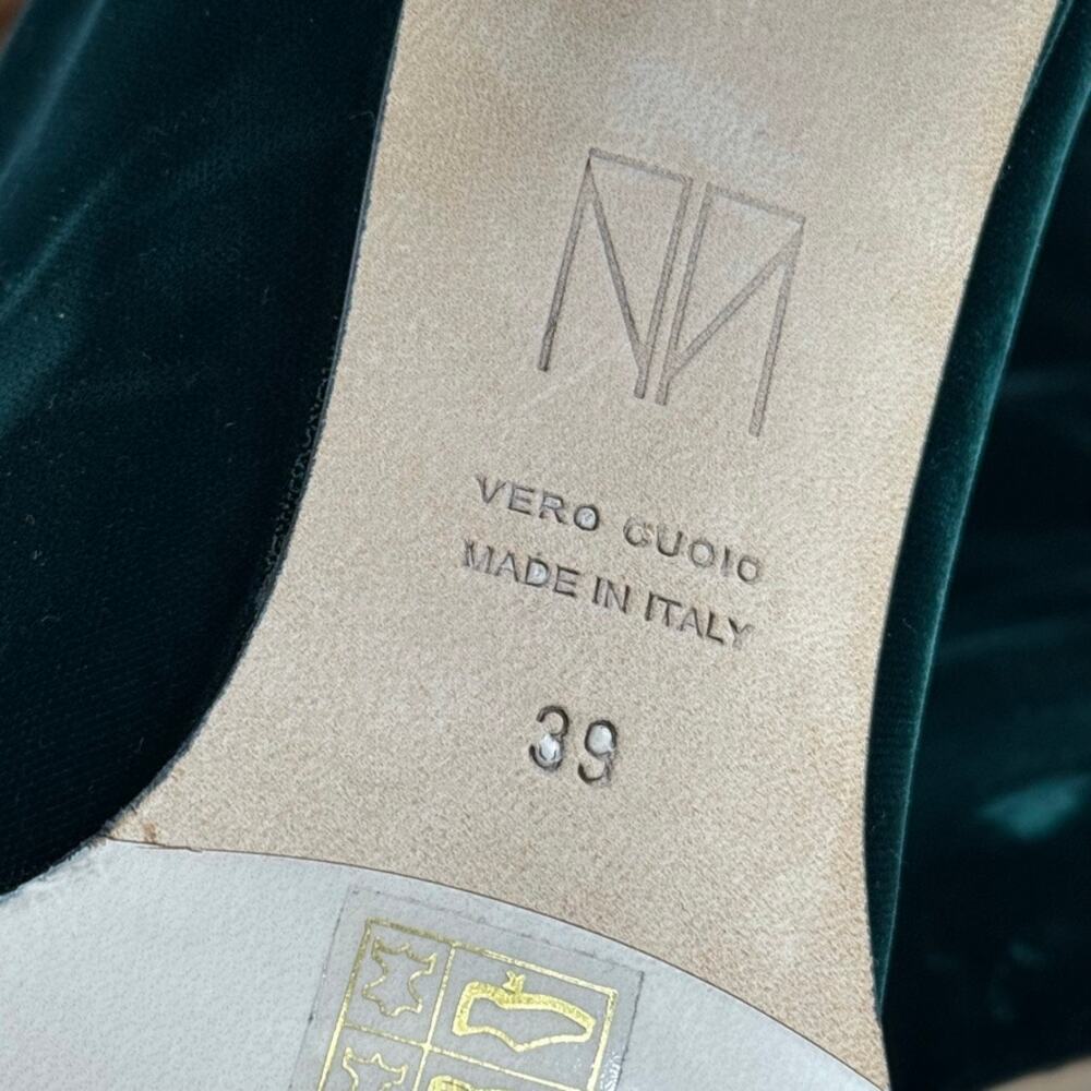 NWOT Tamara Mellon Eclipse 75 Velvet Over The Knee Square Toe 39 or 8-8.5 Boot - Picture 9 of 9